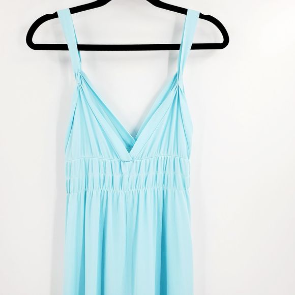 Gossard Atremis Light Blue Nighgown House Dress - Picture 6 of 10